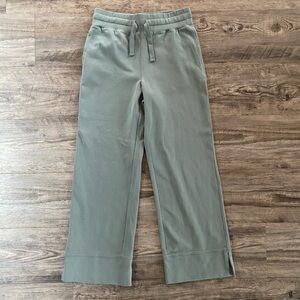 Pact NWT Sage Green Wide Leg Pants
